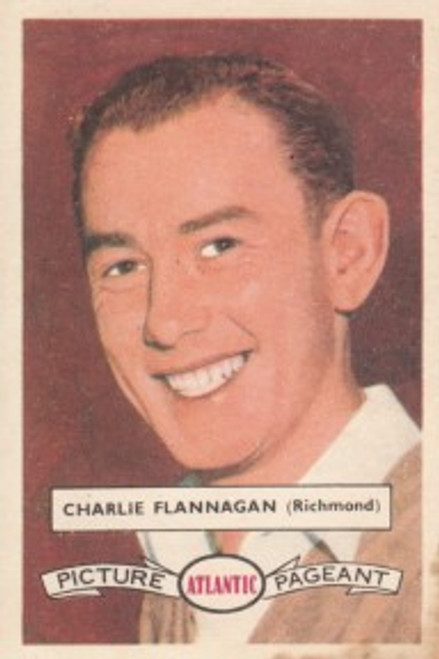 1958 Atlantic Victorian league Stars Richmond Tigers CHARLIE FLANAGAN