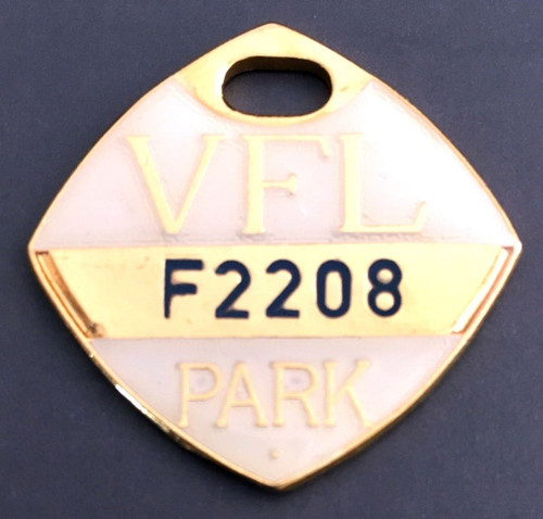 VFL PARK  MEMBER MEDALLION 1977 SEASON