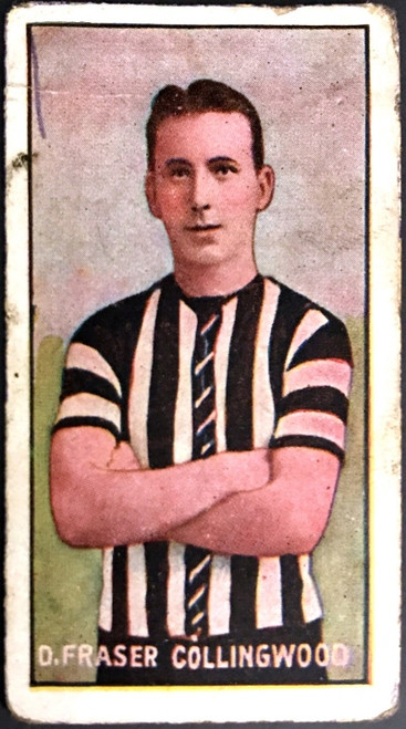 1907 Standard Cigarettes- Sniders & Abrahams C Series D FRASER Collingwood Magpies