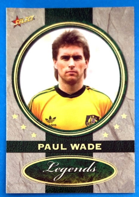 2007 Select Hyundai A-LEAGUE PAUL WADE Legends Card