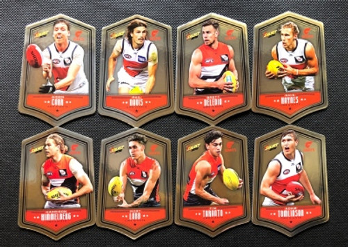 2018 AFL Select Footy Stars GREATER WESTERN SYDNEY GIANTS Die-Cut Team Set