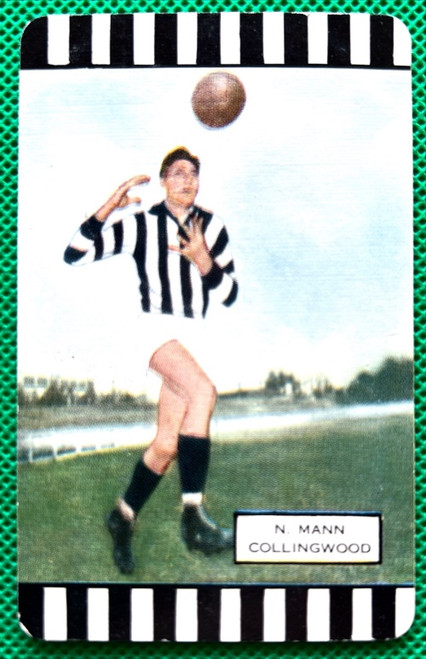 1954 Series 2 Coles Card Collingwood Magpies N MANN