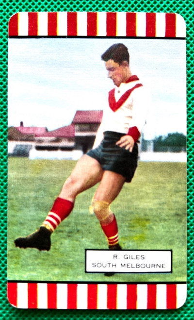 1954 Series 2 Coles Card South Melbourne Swans R GILES