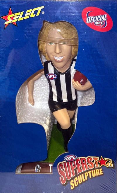 2009 AFL FOOTY SUPERSTARS SCULPTURE- DALE THOMAS COLLINGWOOD MAGPIES