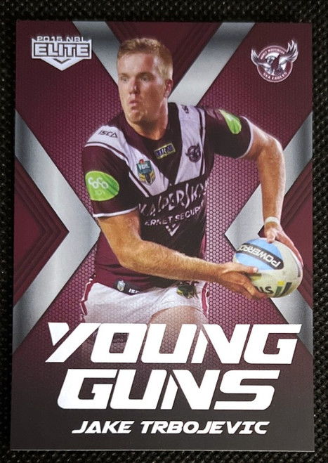 2015 NRL ELITE CHEYSE BLAIR MANLY SEA-EAGLES  YOUNG GUNS CARD