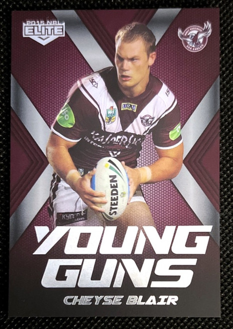 2015 NRL ELITE JAKE TRBOJEVIC MANLY SEA-EAGLES  YOUNG GUNS CARD