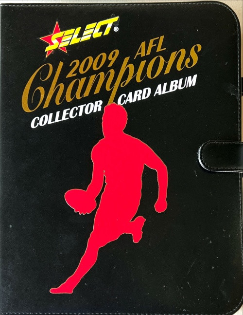 2009 AFL SELECT CHAMPIONS ALBUM & 195 CARD COMMON SET