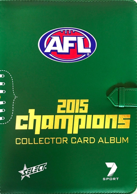 2015 AFL SELECT CHAMPIONS ALBUM & 220 CARD COMMON SET