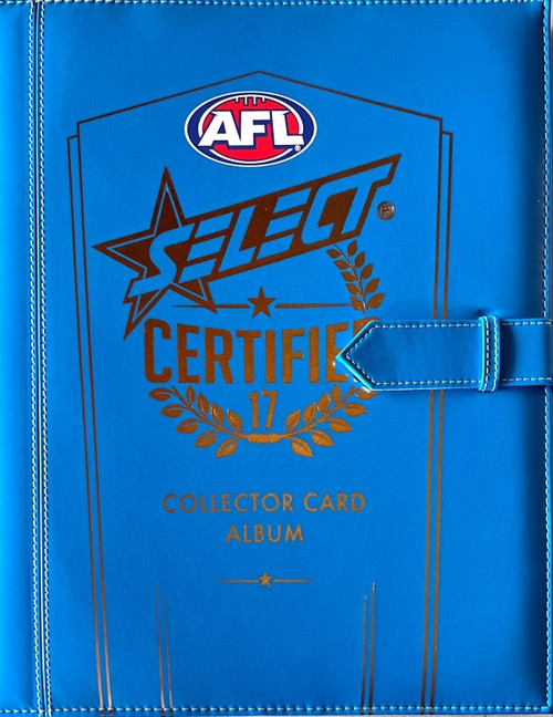 2017 AFL SELECT CERTIFIED SERIES ALBUM & 195 CARD BASE SET