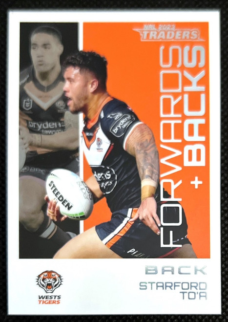 2021 Nrl Traders Team Wild Card (WCG16) WEST TIGERS - APT Collectables