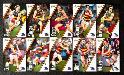 2023 AFL SELECT FOOTY STARS ADELAIDE CROWS BASE TEAM SET