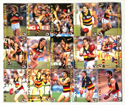 1995 AFL Select Series 1 ADELAIDE CROWS Base Team Set