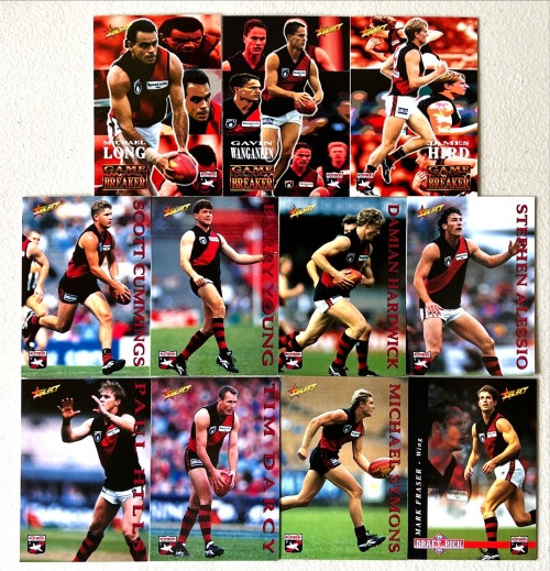 1995 AFL Select Series 2 ESSENDON BOMBERS Base Team Set