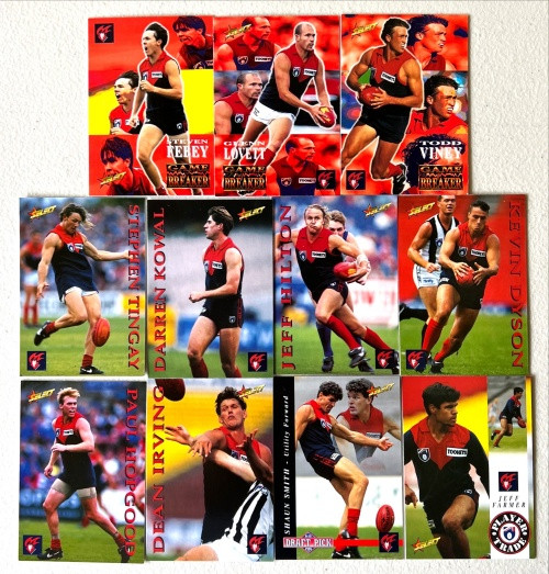 1995 AFL Select Series 2 MELBOURNE DEMONS Base Team Set