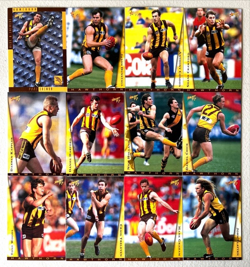 1997 AFL Select ULTIMATE HAWTHORN HAWKS Base Team Set