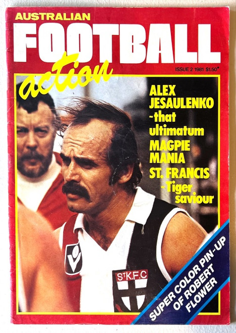 AUSTRALIAN FOOTBALL ACTION MAGAZINE ISSUE 2 1981