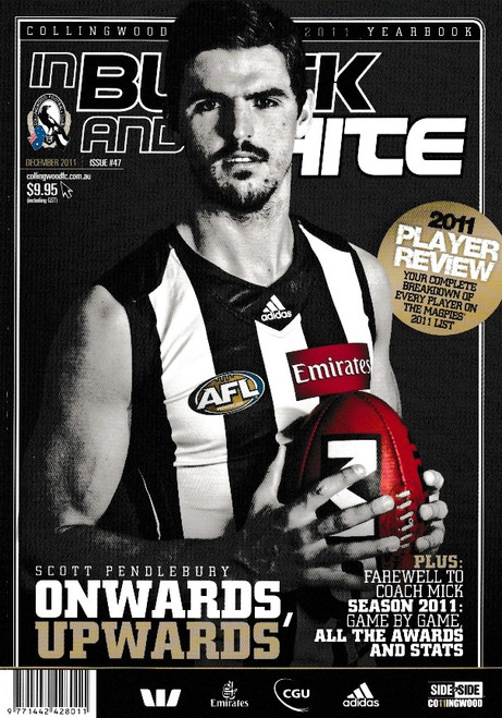 COLLINGWOOD MAGPIES  2011  YEAR BOOK MAGAZINE