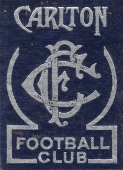 1953 CARLTON BLUES MEMBERSHIP TICKET