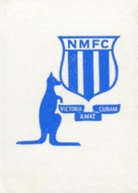 1973 NORTH MELBOURNE KANGAROOS LIFE MEMBER MEMBERSHIP TICKET