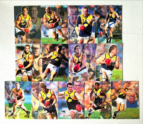 2000 AFL MILLENIUM SERIES WEST COAST EAGLES BASE TEAM SET