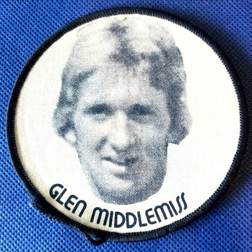 VFL CLOTH PATCH-BADGE GLEN MIDDLEMISS GEELONG CATS