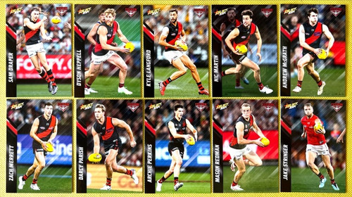 2024 AFL FOOTY STARS ESSENDON BOMBERS TEAM SET