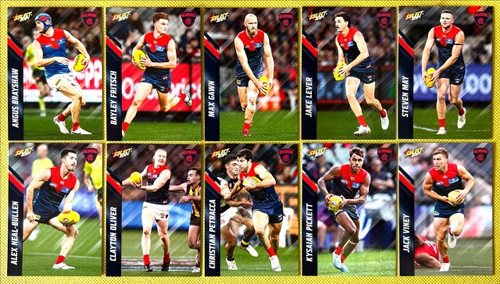 2024 AFL FOOTY STARS MELBOURNE DEMONS BASE TEAM SET