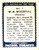1934 Dudgeon & Arnell (Patrol Tobacco) #1 W M WOODFULL  Australian Test Team Card