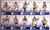 2021 AFL SELECT  FOOTY STARS NORTH MELBOURNE KANGAROOS BASE TEAM SET