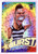 2019 AFL Footy Stars BRANDAN PARFITT Geelong Cats  Tye Dye  Starburst Caricature card