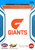 2022 AFL Select CALLAN WARD Greater Western Sydney Giants Fractured Acid-Blue Card