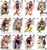 2020 AFL Footy Stars Fremantle Dockers Base Team Set