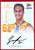 2022 AFL Select Optimum GREG CLARK WEST COAST EAGLES Copper Draft Pick Signature Card DPSC62 JUMPER NUMBER