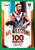 2023 AFL SELECT FOOTY STARS RYAN BURTON PORT POWER 100 GAMES MILESTONE CARD