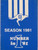 1981 NORTH MELBOURNE KANGAROOS MEMBERSHIP TICKET