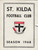 1968 ST KILDA SAINTS MEMBERSHIP TICKET