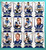 2011 NRL SELECT CHAMPIONS CANTERBURY BULLDOGS SILVER PARALLEL TEAM SET