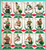 2011 NRL SELECT CHAMPIONS SOUTH SYDNEY RABBITOHS  SILVER PARALLEL TEAM SET