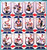 2011 NRL SELECT CHAMPIONS SYDNEY ROOSTERS SILVER PARALLEL TEAM SET