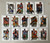 2001 AFL SELECT AUTHENTIC COLLINGWOOD MAGPIES TEAM SET