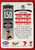 2014 AFL SELECT FOOTY STARS MG67 SEAN DEMPSTER ST KILDA SAINTS 150 GAME MILESTONE CARD