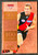 2012 AFL SELECT FOOTY STARS MG17 RICKY DYSON ESSENDON BOMBERS 100 GAME MILESTONE CARD