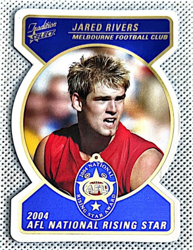 2005 AFL Tradition Series JARED RIVERS Melbourne Demons Footy Faces ...