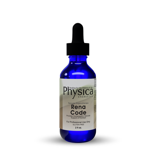 Rena Code New Zealand Organic Glandular Sarcodes Concentrated Code 2 oz Tincture