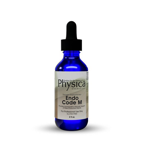 Endo Code M New Zealand Organic Glandular Sarcodes Concentrated Code 2 oz Tincture