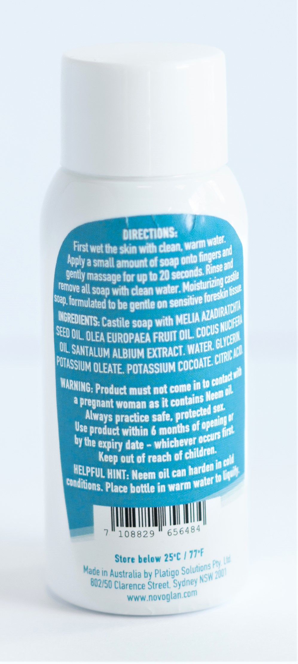 NOVOGLAN Foreskin Cleaning Soap