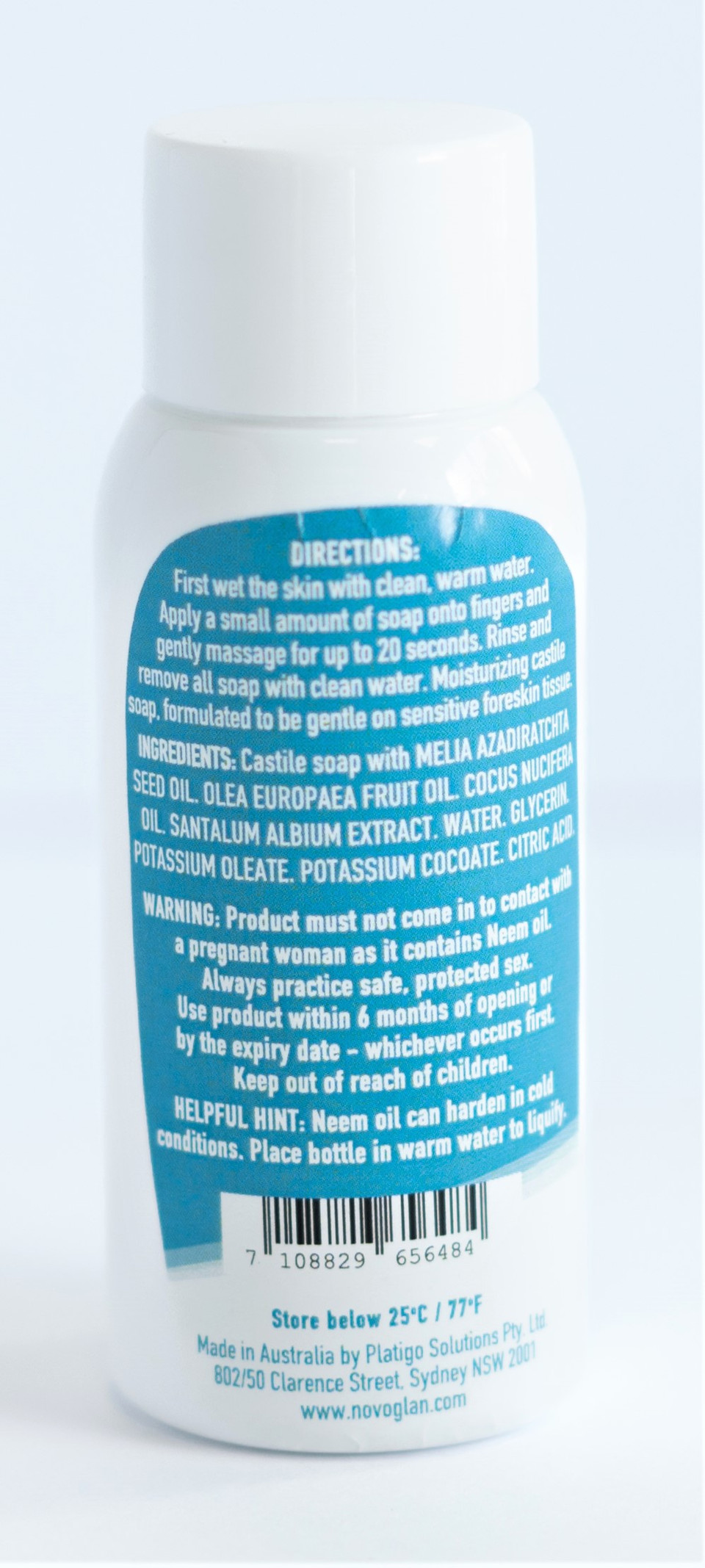 NOVOGLAN Foreskin Cleaning Soap