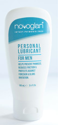 Novoglan-Personal-Lubricant-Sensitive-Skin-Tight-Foreskin-100ml. Personal Lubricant for men with a tight foreskin, phimosis, or sensitive skin. Hypo-allergenic designed to reduce the risk of phimosis caused by inflammation. Use as an adult phimosis treatment to stretch a tight foreskin or during intimate activity including sex.