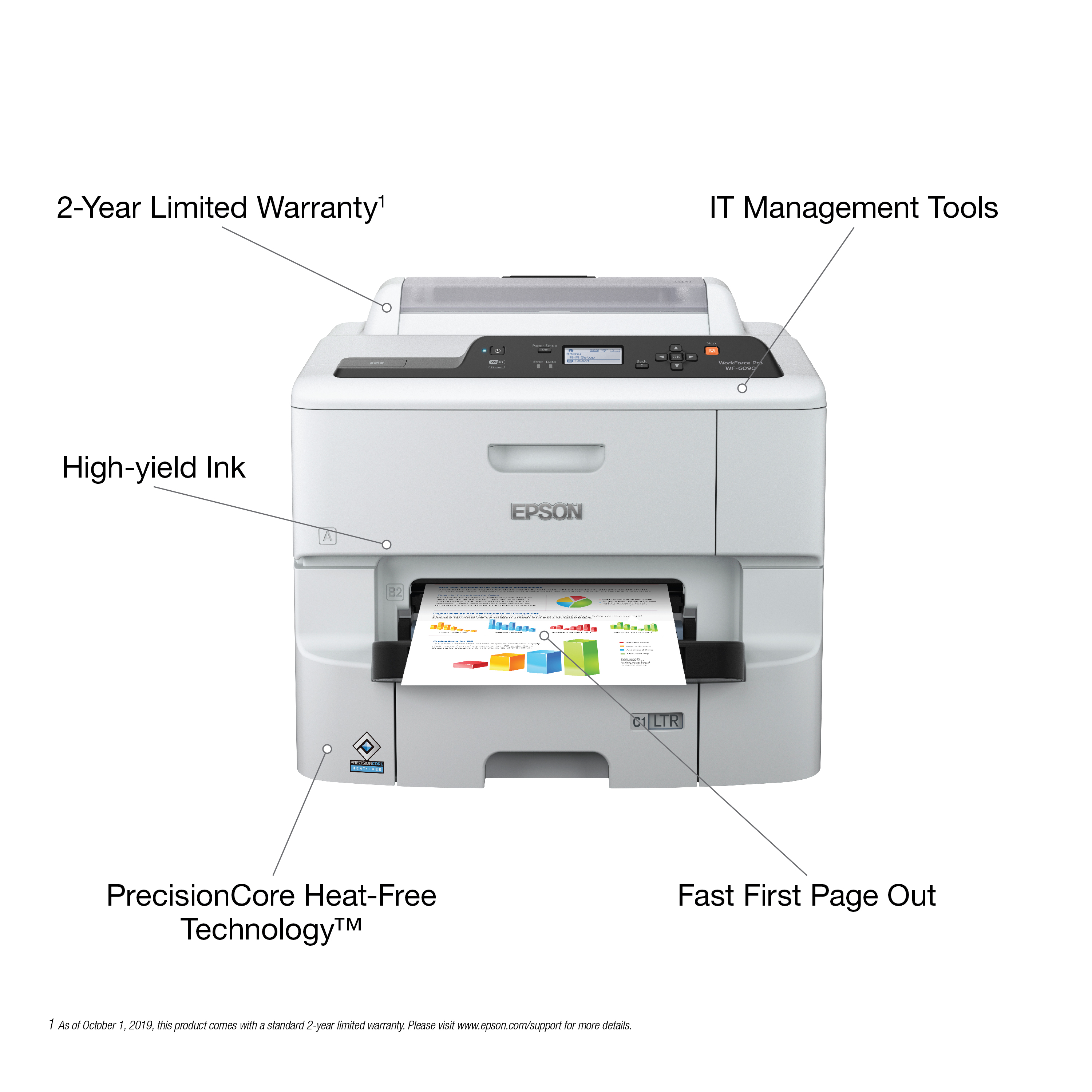 Impresora Epson Workforce Pro Wf-6090