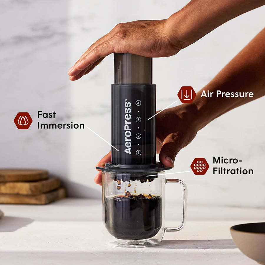 AeroPress Original Coffee Maker + FREE COFFEE (Make it a Bundle!) hover